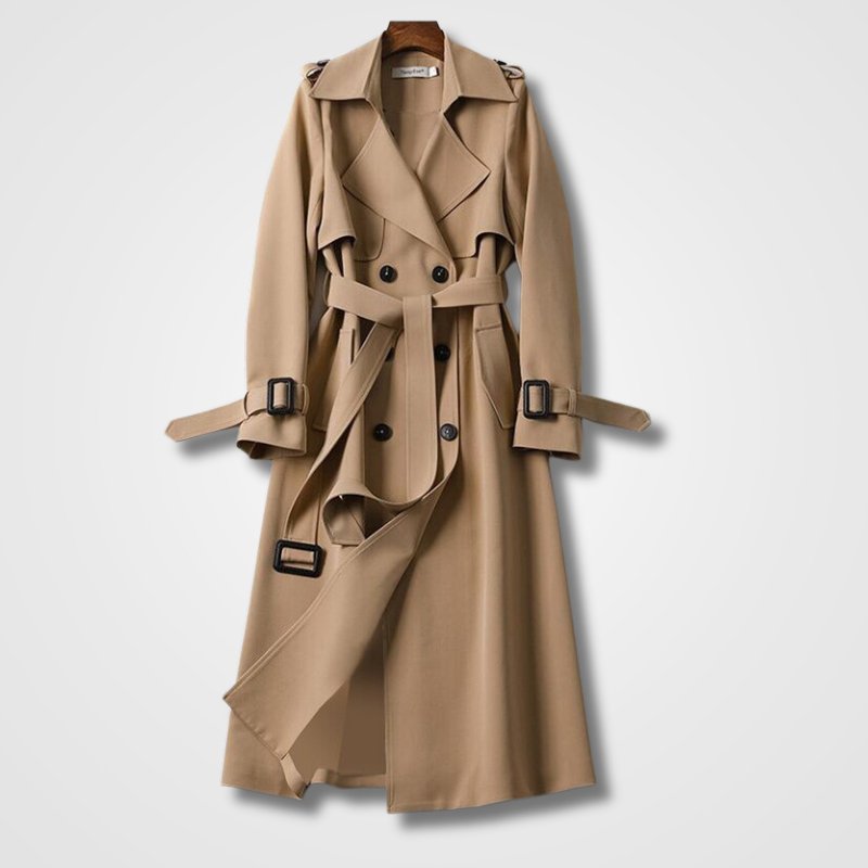 Fayra | Elegante waterdichte trenchcoat - FashionmodeonFayra | Elegante waterdichte trenchcoatFashionmodeonFashionmodeonP1331 - Brown - S1713533265529/188Fayra | Elegante waterdichte trenchcoatFayra | Elegante waterdichte trenchcoatBruinXS